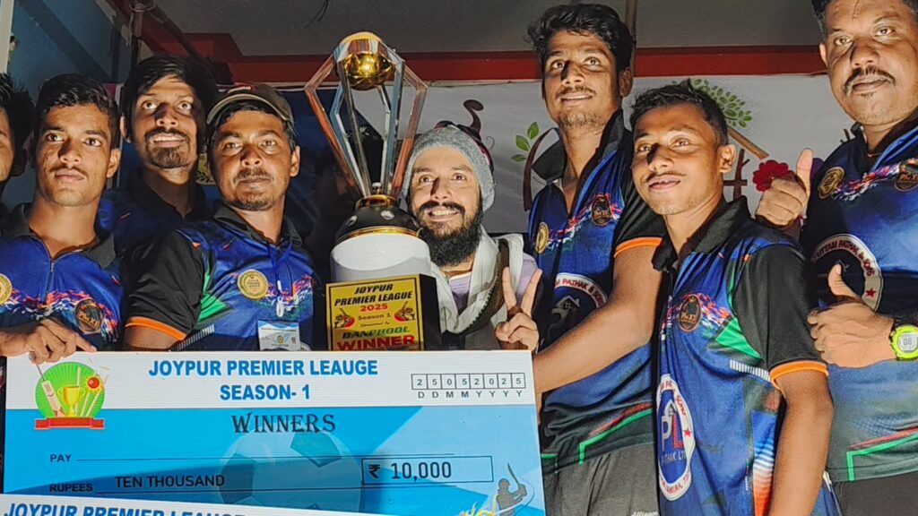 অবশেষে প্রাকৃতিক দুর্যোগকে পাস কাটিয়ে সমাপ্ত ঘটলো জয়পুর প্রিমিয়ার লিগ,